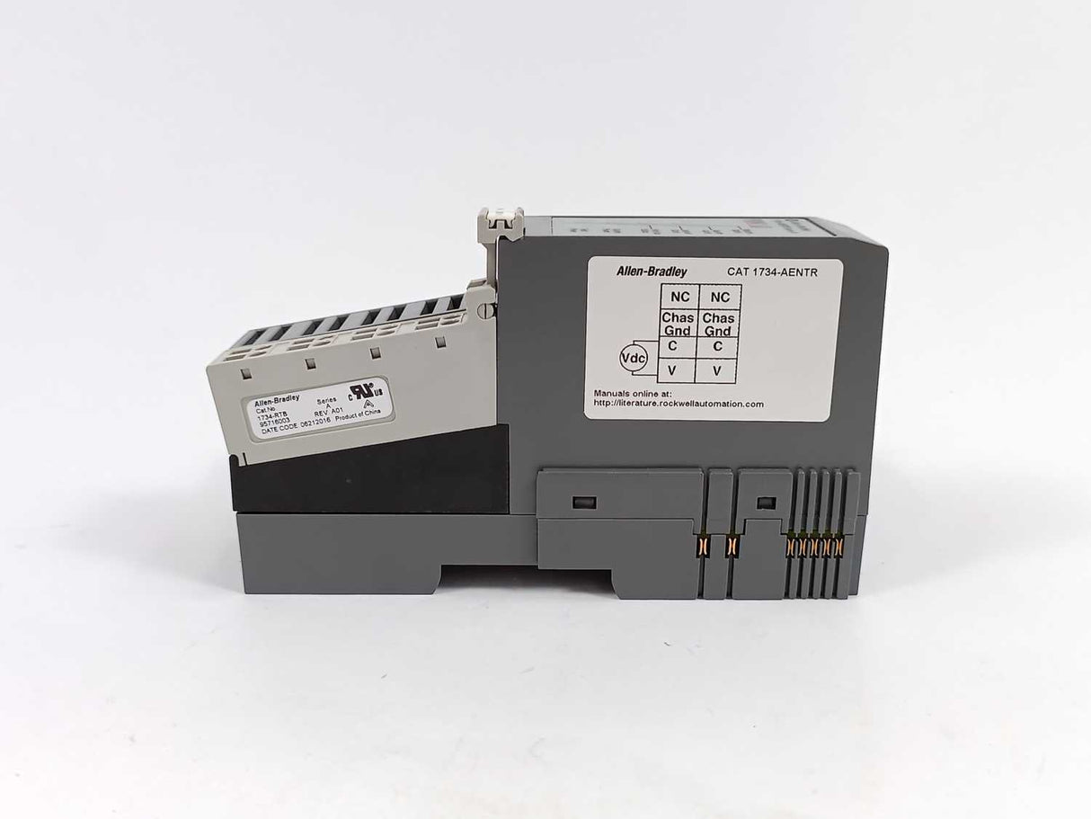 AB 1734-AENTR Ser. B REV.A01 Dual Port Network Adaptor