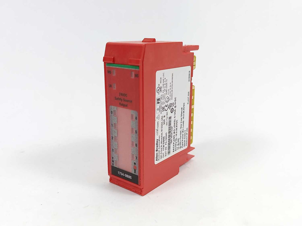 AB 1734-OB8S Ser B, 8 Channel Safety Sourcing Output Module