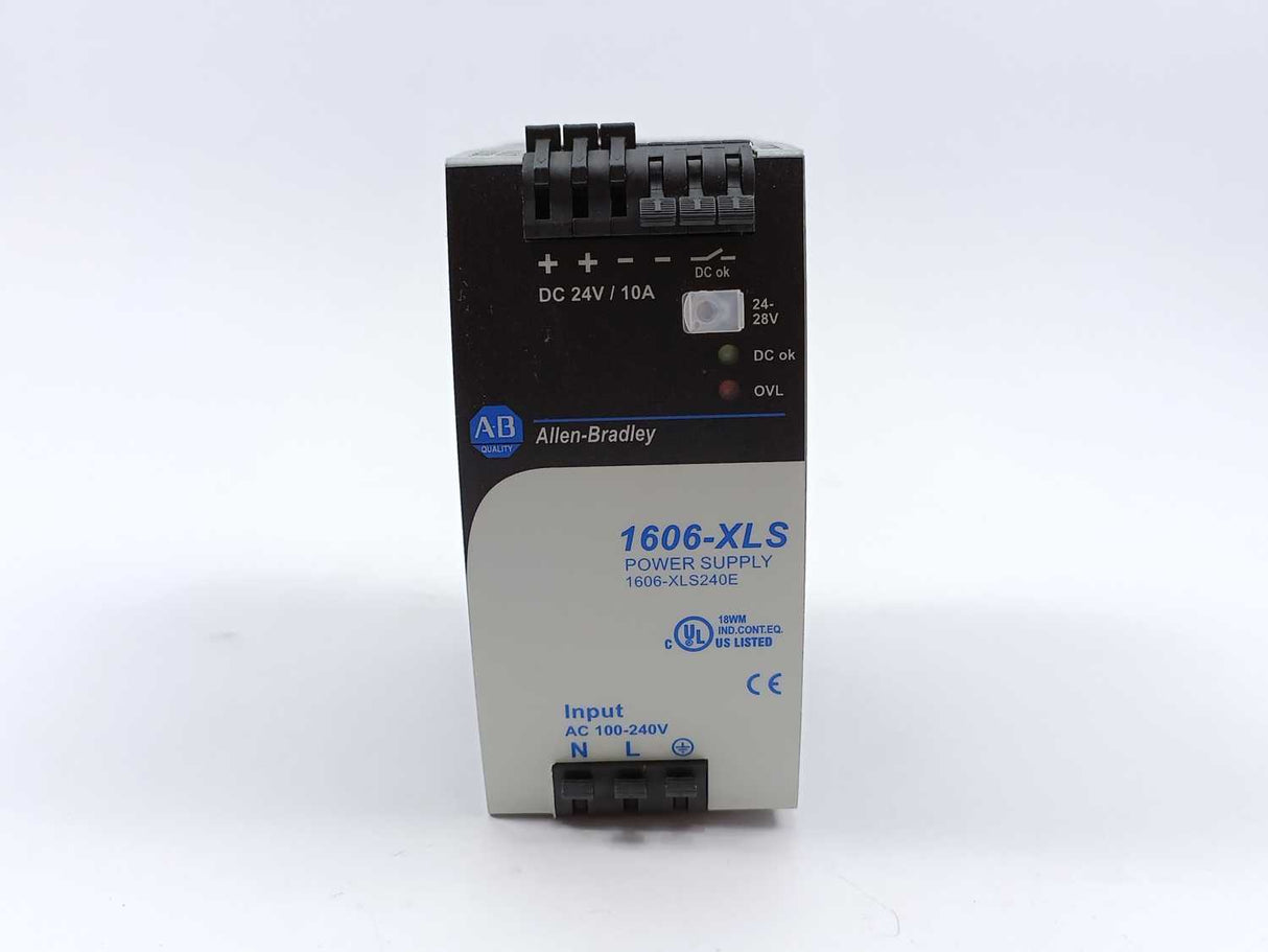AB 1600-XLS240E Ser A Power Supply 1-Phase, 24V, 10A, 240W