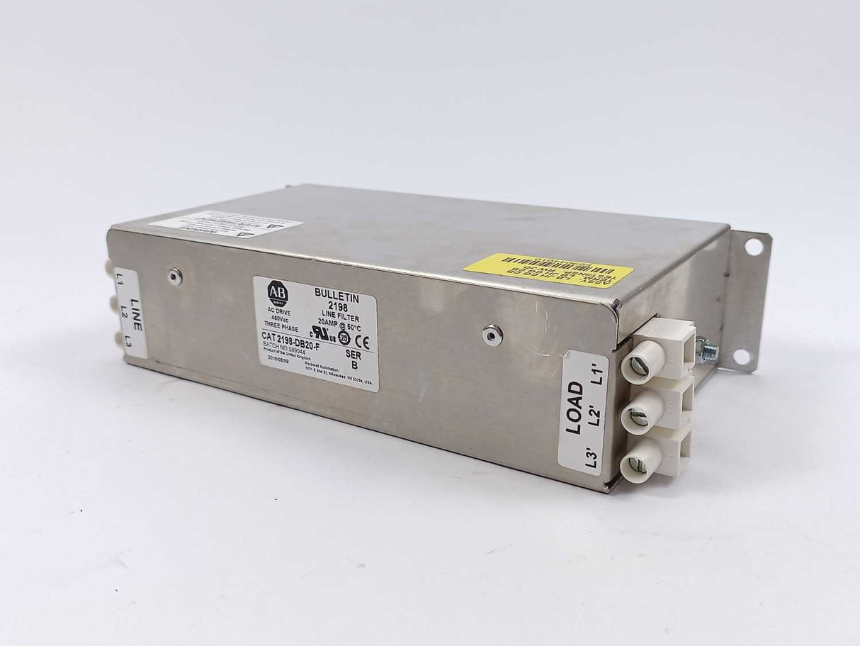 AB 2198-DB20-F Ser B Three Phase Line Filter