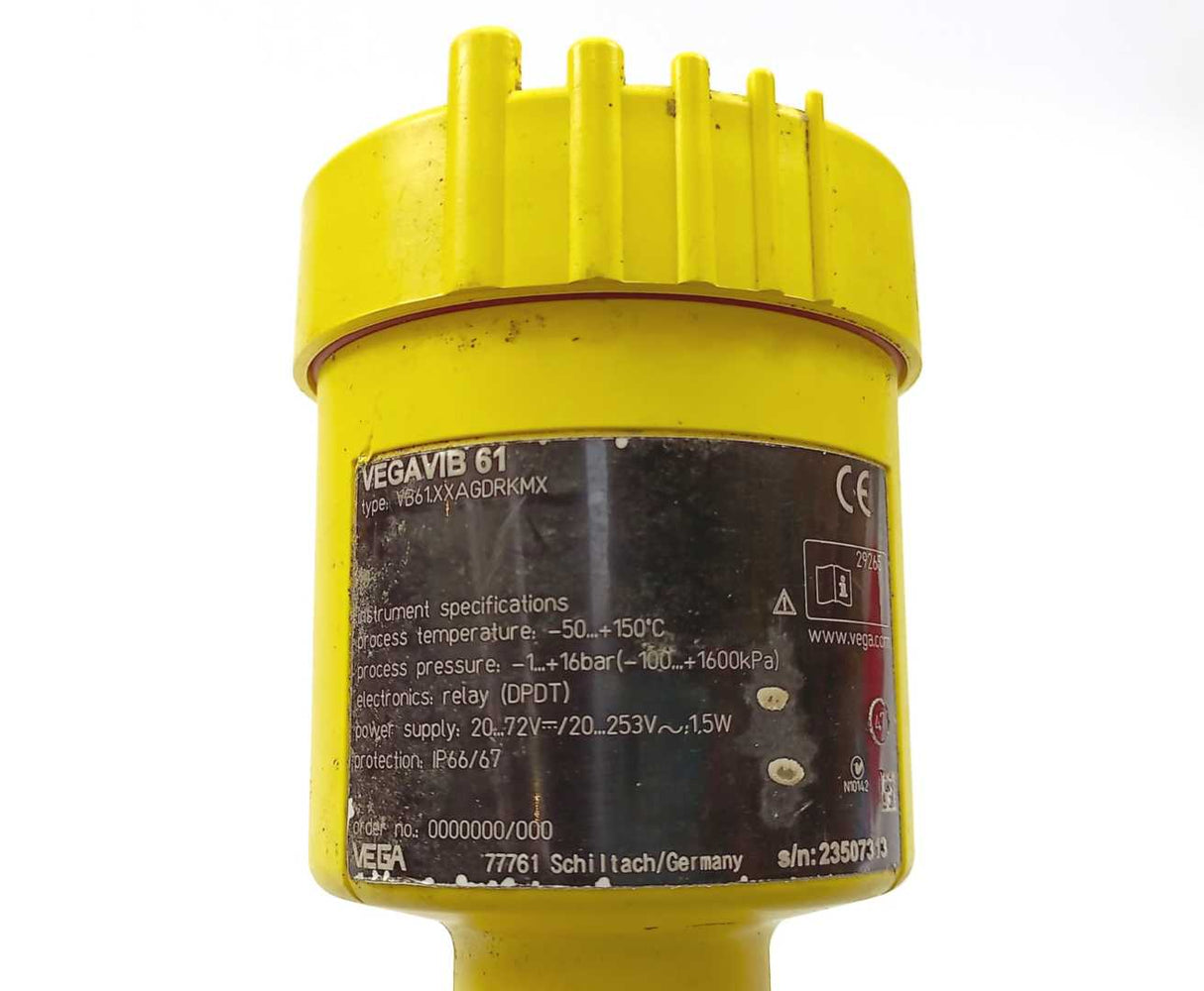 Vega VB61.XXAGDRKMX Vibrating level switch, VEGAVIB 61