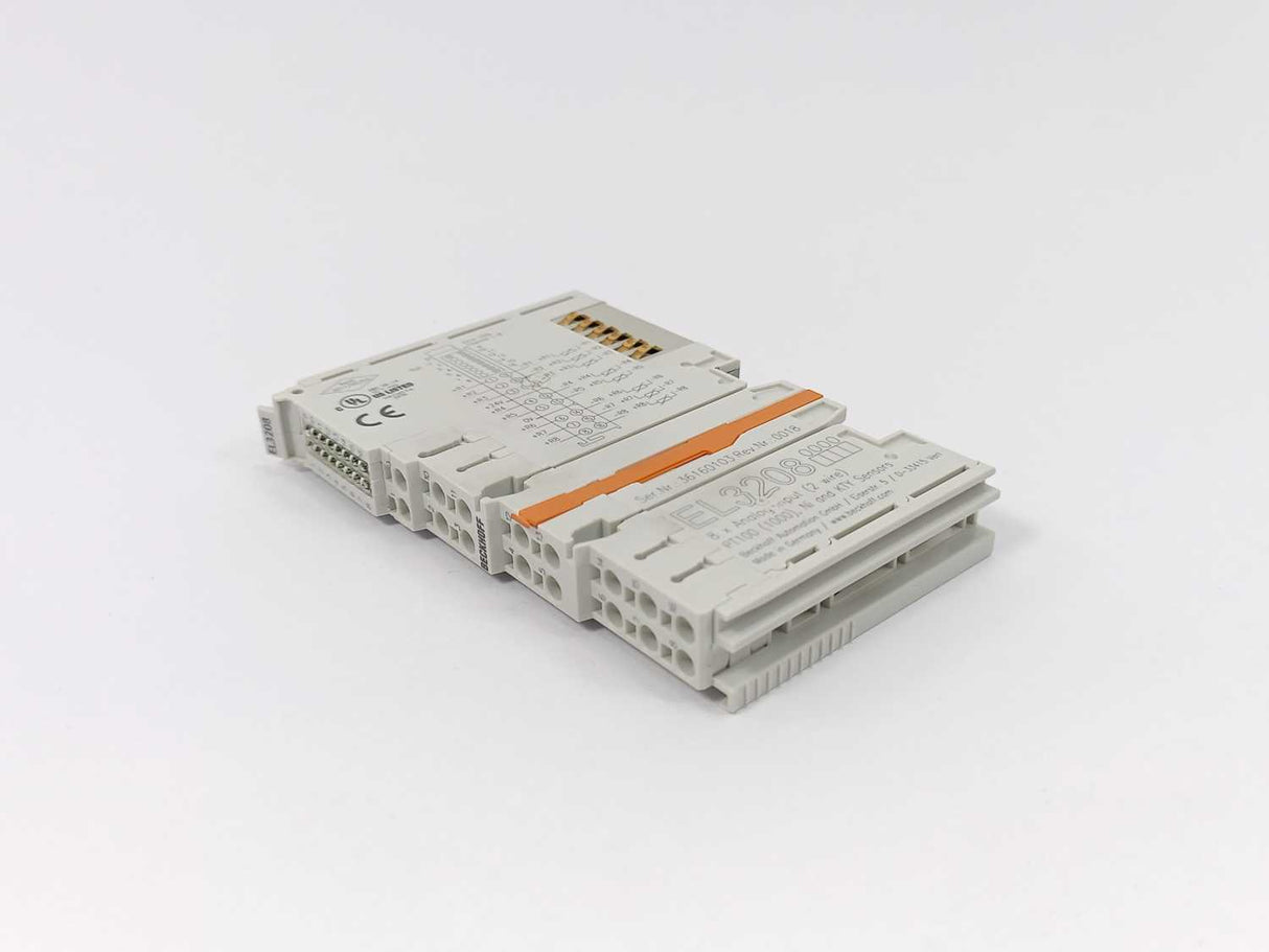 Beckhoff EL3208 EtherCAT Terminal, 8-channel analog input,