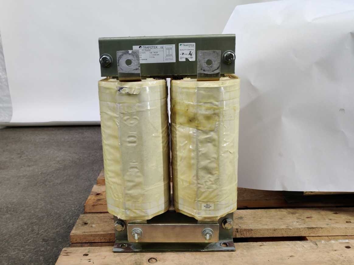 TRAFOTEK KU210/78 DC reactor 340 A, 750V L: 0.04430mH