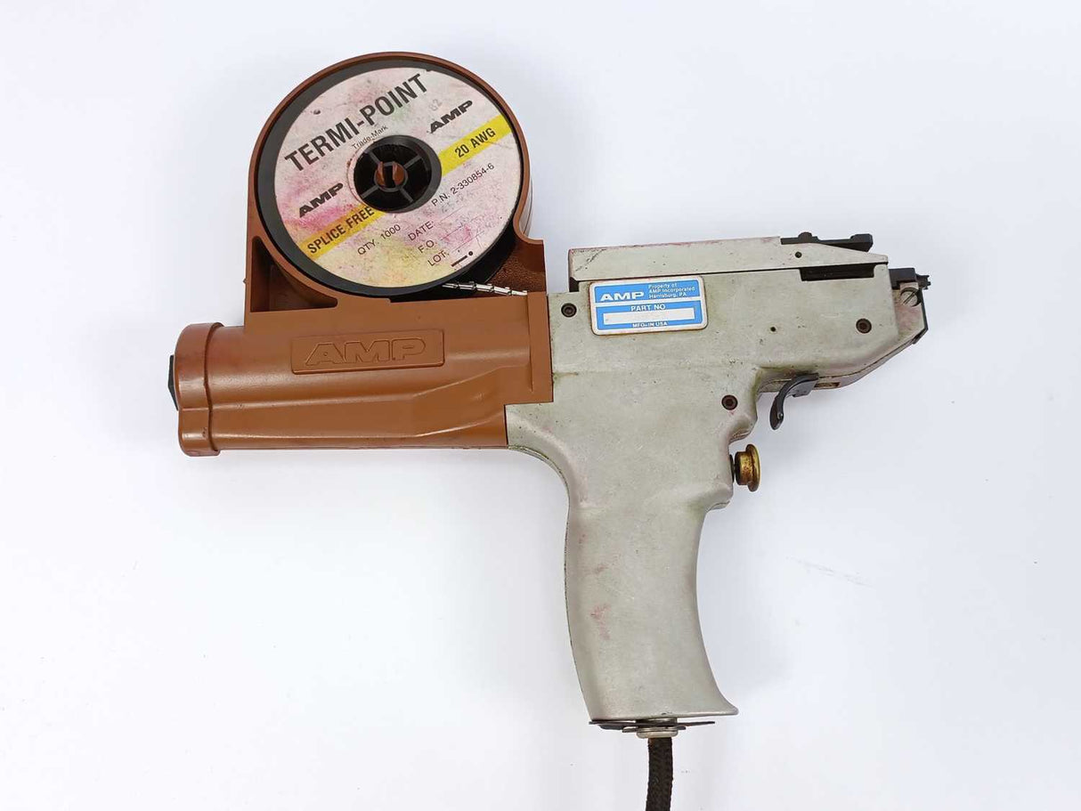 AMP 59865-3 Termi-Point Wiring Pistol W/ TOOLTEC Air Filter Regulator 2-330854-6