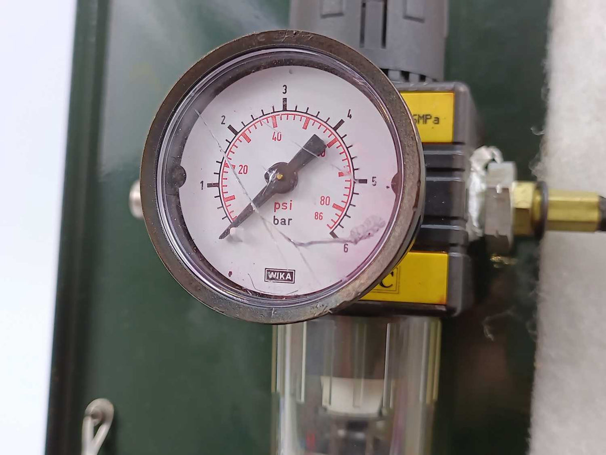 AMP 59865-3 Termi-Point Wiring Pistol W/ TOOLTEC Air Filter Regulator 2-330854-6