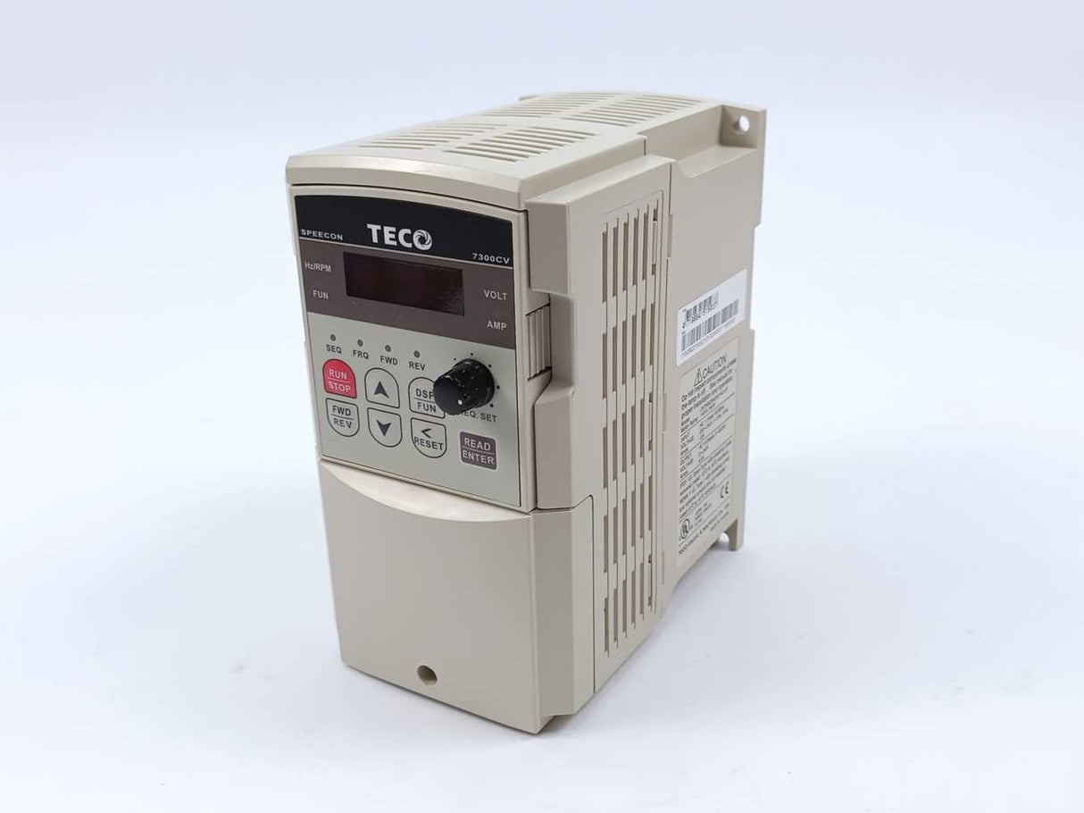Teco Electric & Machinery JNTHBCBA0001AC-UF 1HP/0.75kW Variable Speed AC Drive