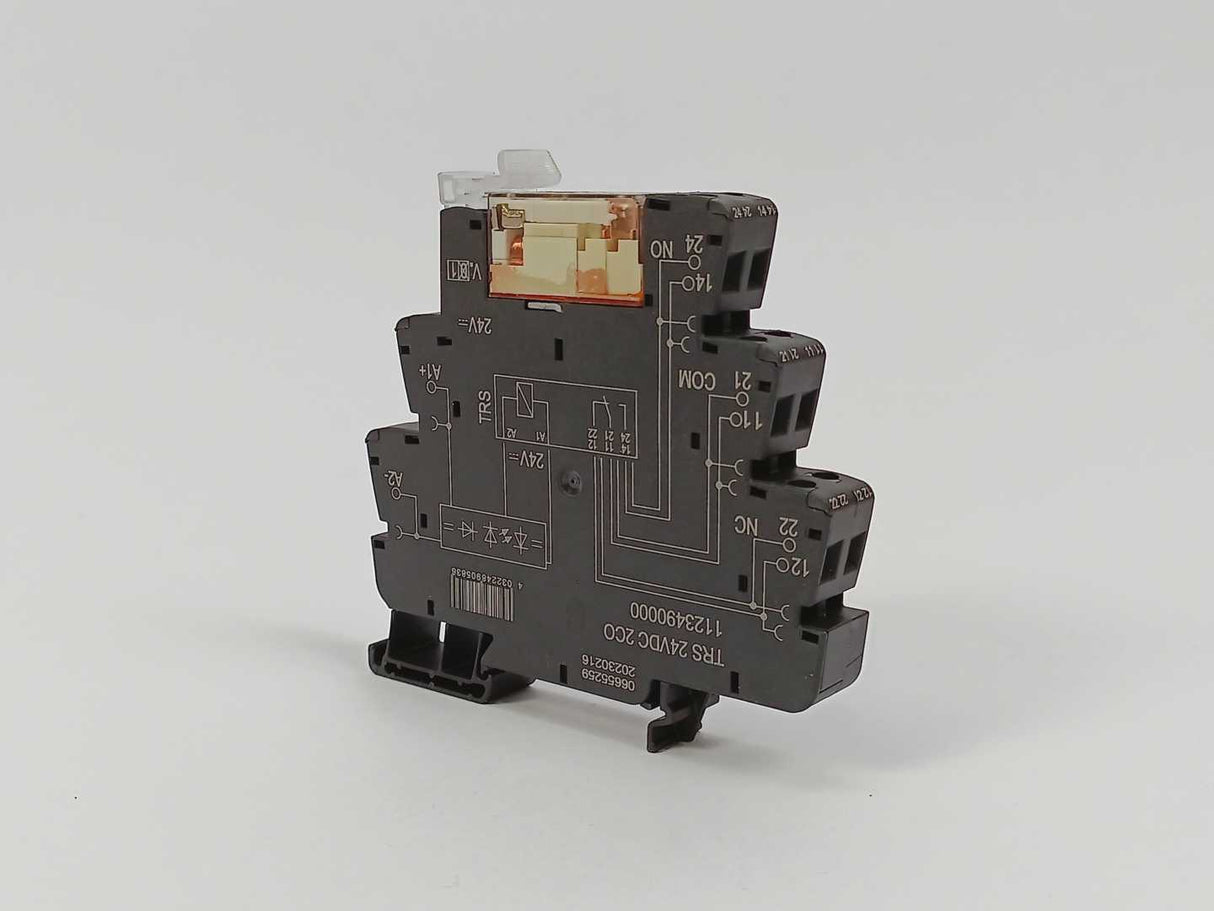 Weidmüller 4058570000 RCL424024 & 1123490000 TRS 24VDC 2CO