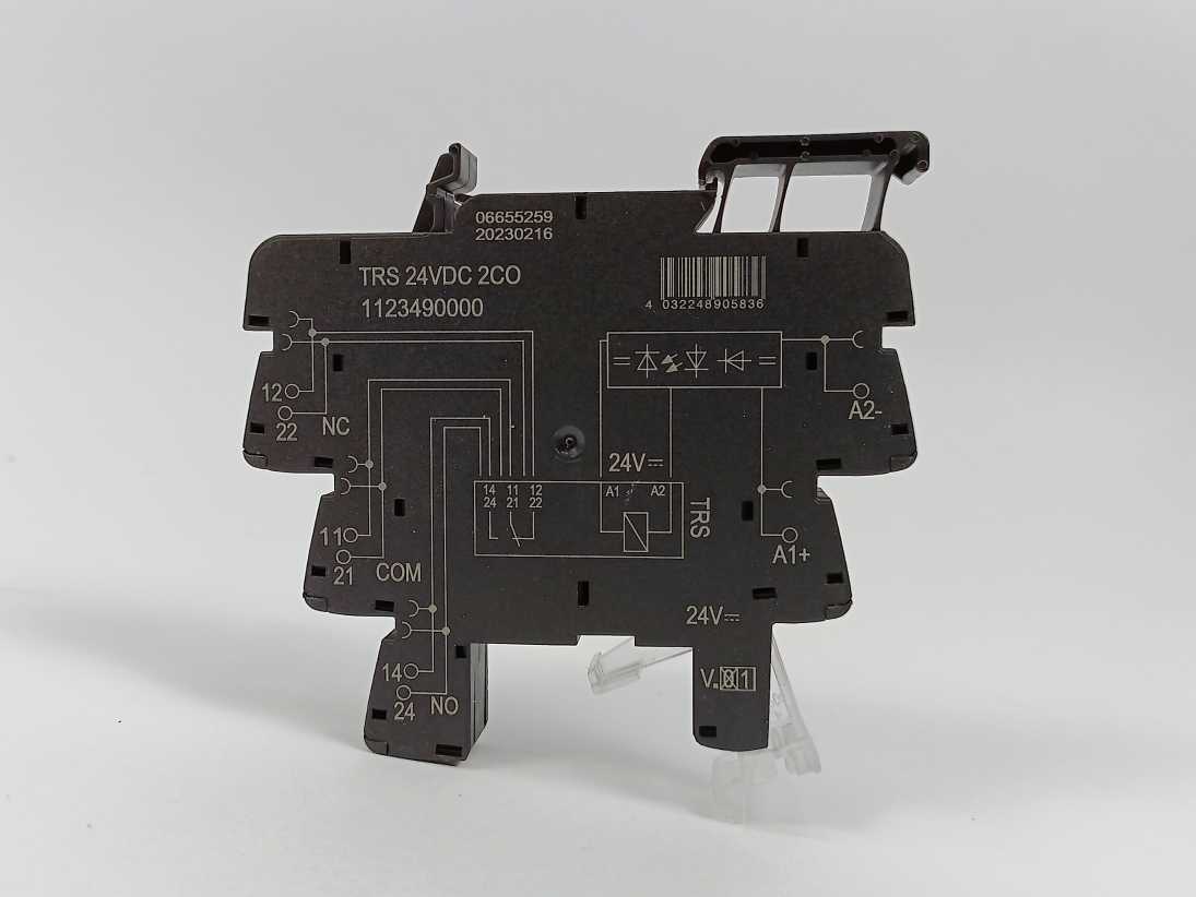 Weidmüller 4058570000 RCL424024 & 1123490000 TRS 24VDC 2CO
