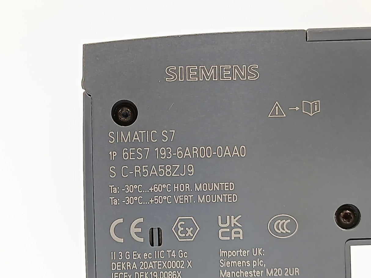 Siemens 6ES7193-6AR00-0AA0 ET 200SP, Busadapter BA 2xRJ45 SIMATIC 7