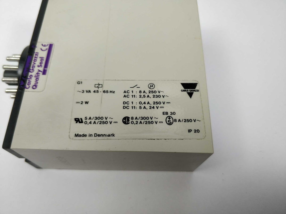 Carlo Gavazzi S 110 166 230 Combi Timer Automatic Start