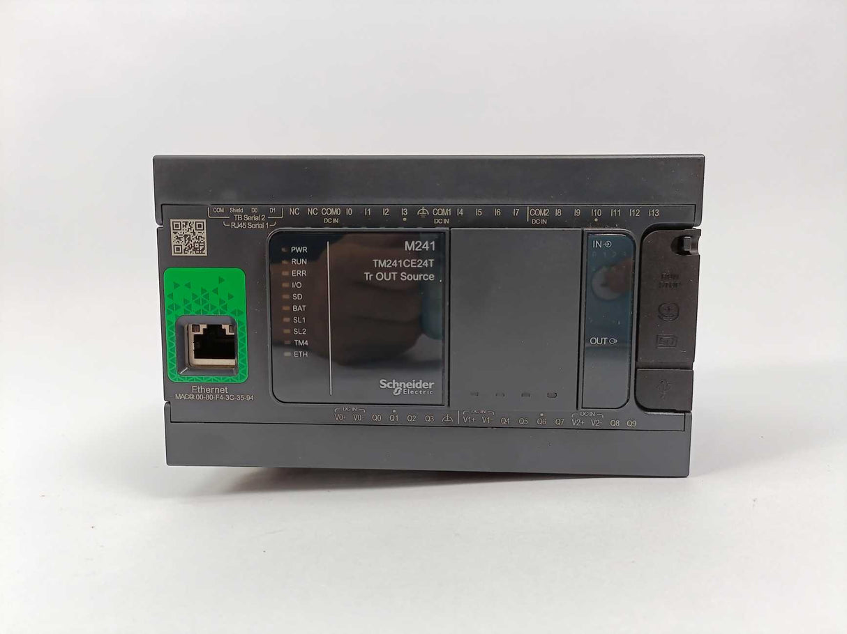 Schneider Electric TM241CE24T PLC CPU, Modicon M241