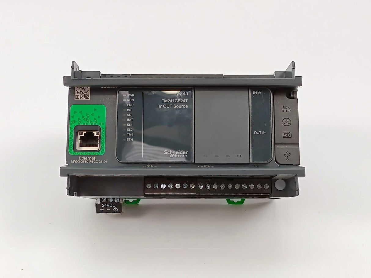 Schneider Electric TM241CE24T PLC CPU, Modicon M241