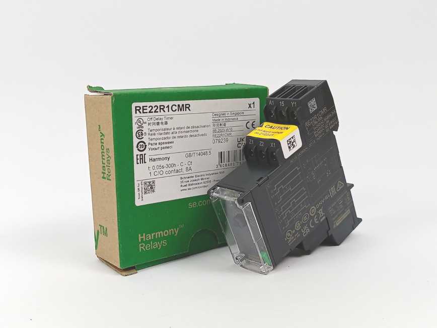Schneider Electric RE22R1CMR Time Delay Relay 0,05s-300h