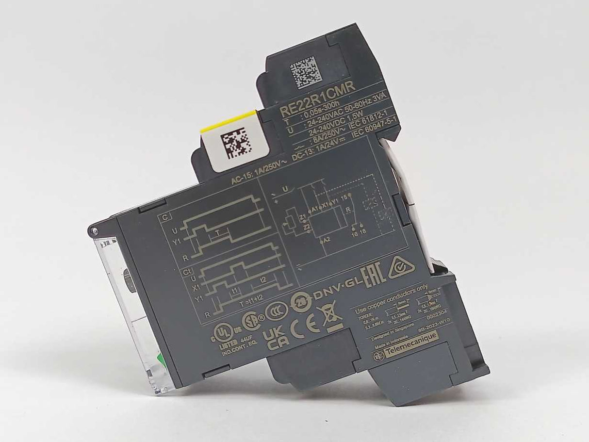 Schneider Electric RE22R1CMR Time Delay Relay 0,05s-300h