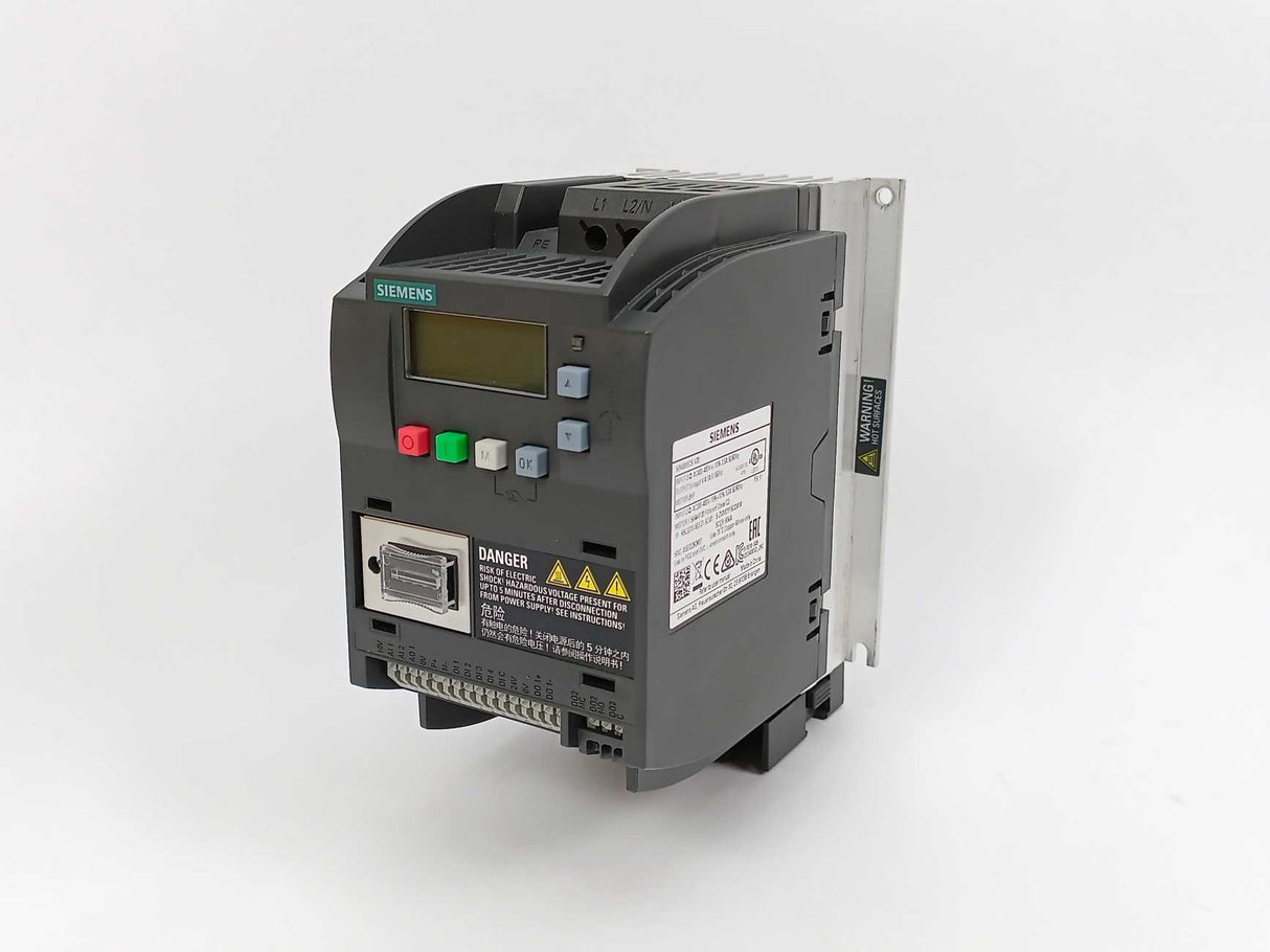 Siemens 6SL3210-5BE21-5CV0 SINAMICS V20, 3AC 400V 1.5kW FILTER C3