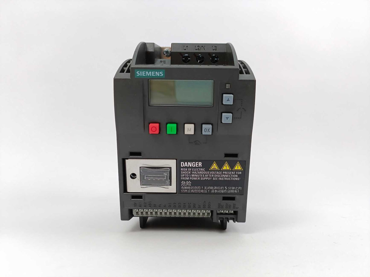 Siemens 6SL3210-5BE21-5CV0 SINAMICS V20, 3AC 400V 1.5kW FILTER C3