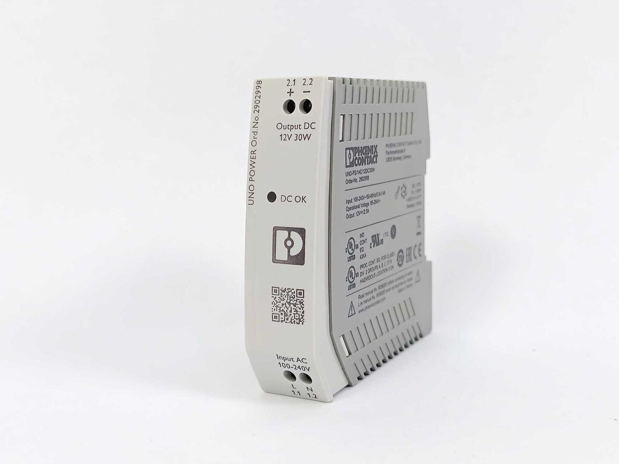 Phoenix Contact 2902998 UNO-PS/1AC/12DC/ 30W - Power supply