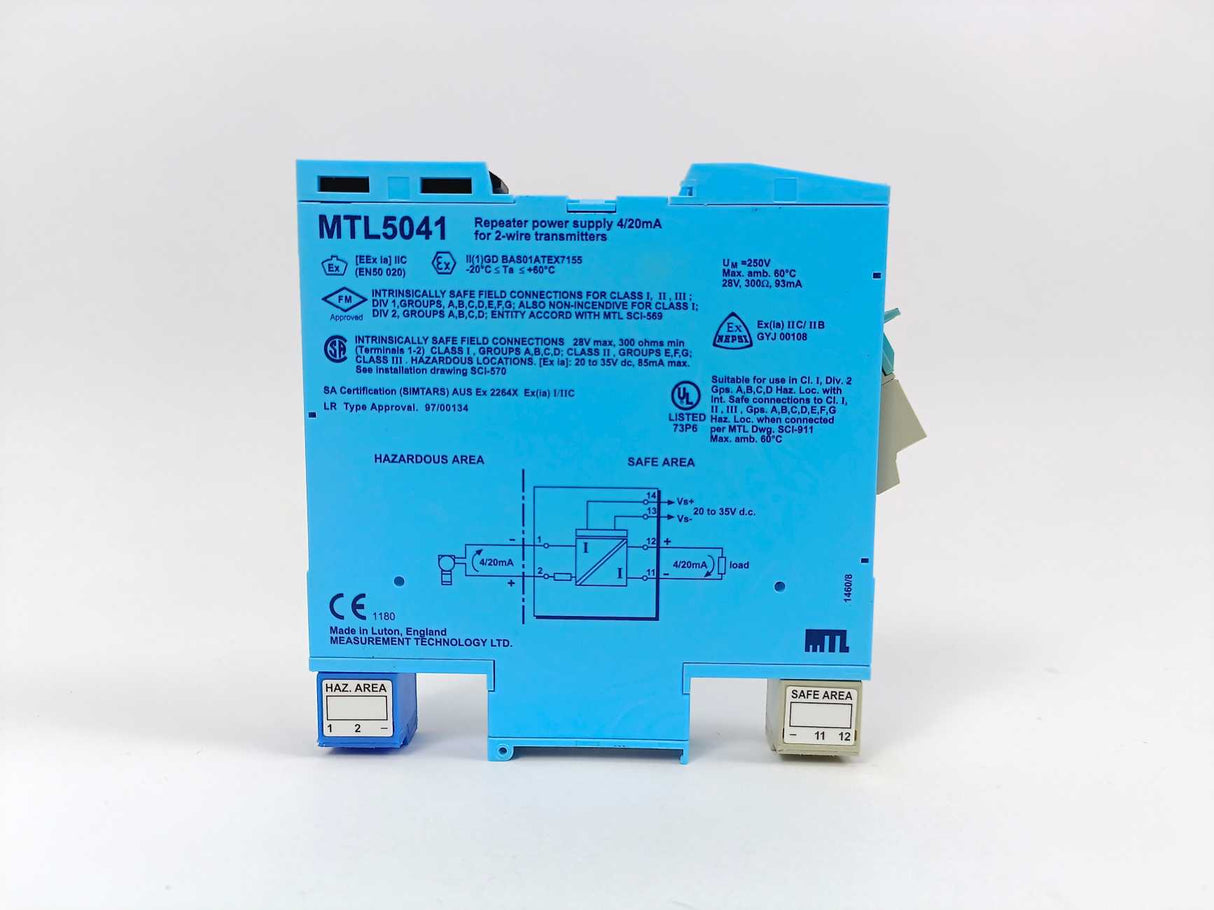 Measurement Technology Ltd MTL5041 MTL Repeater Power Supply