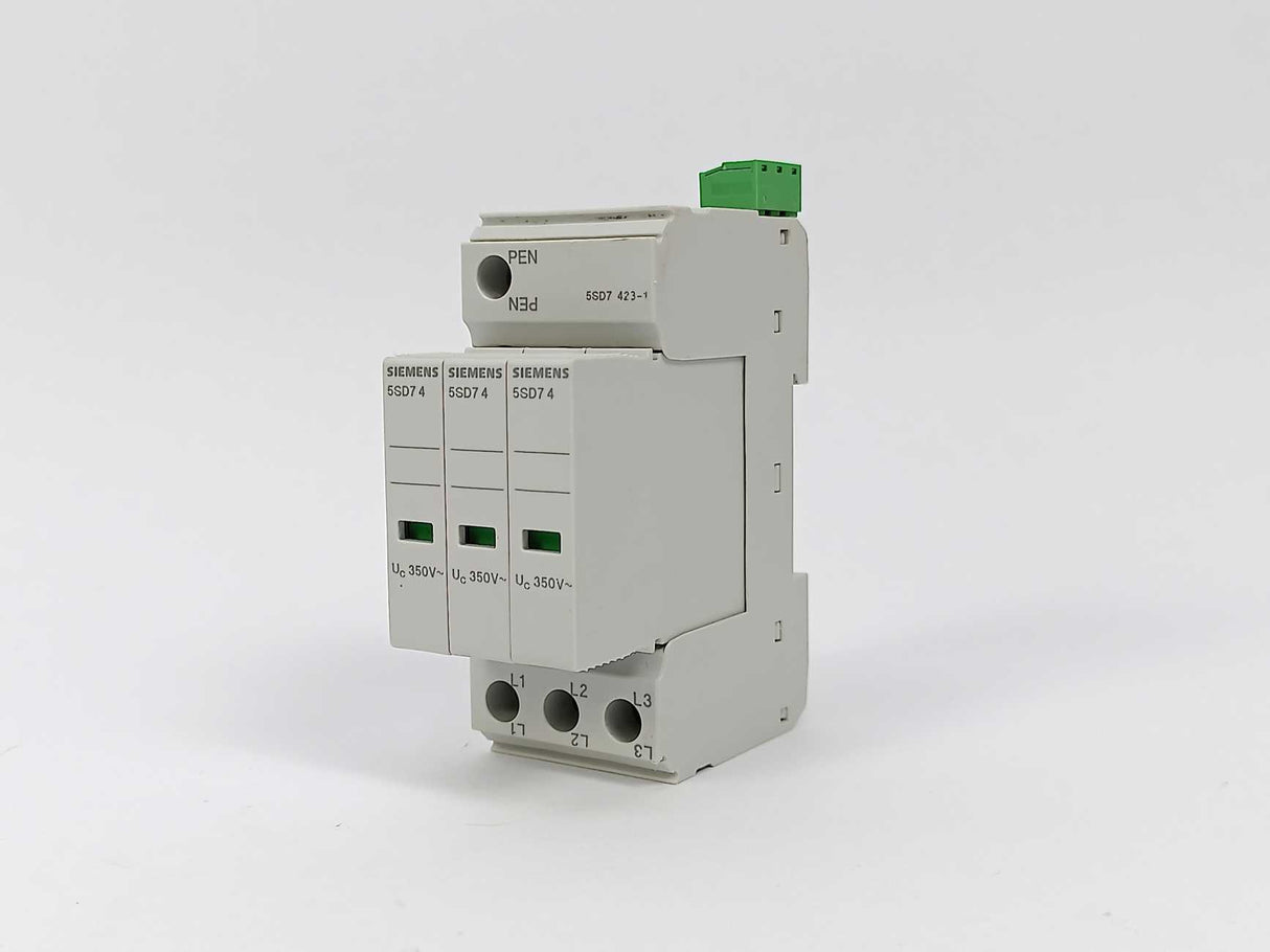 Siemens 5SD7428-1 Plug in x3 & 5SD7423-1 Surge arrester