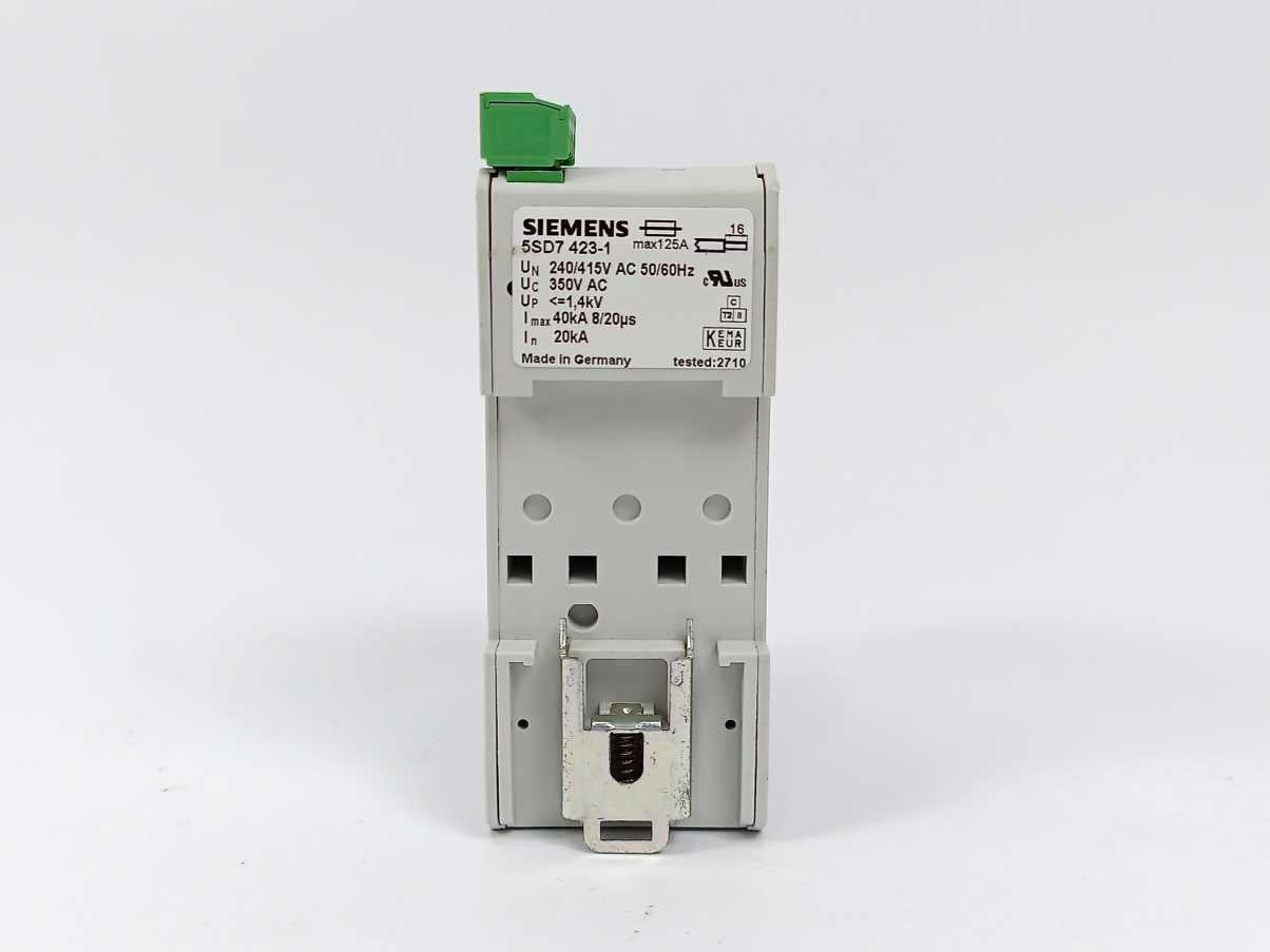Siemens 5SD7428-1 Plug in x3 & 5SD7423-1 Surge arrester
