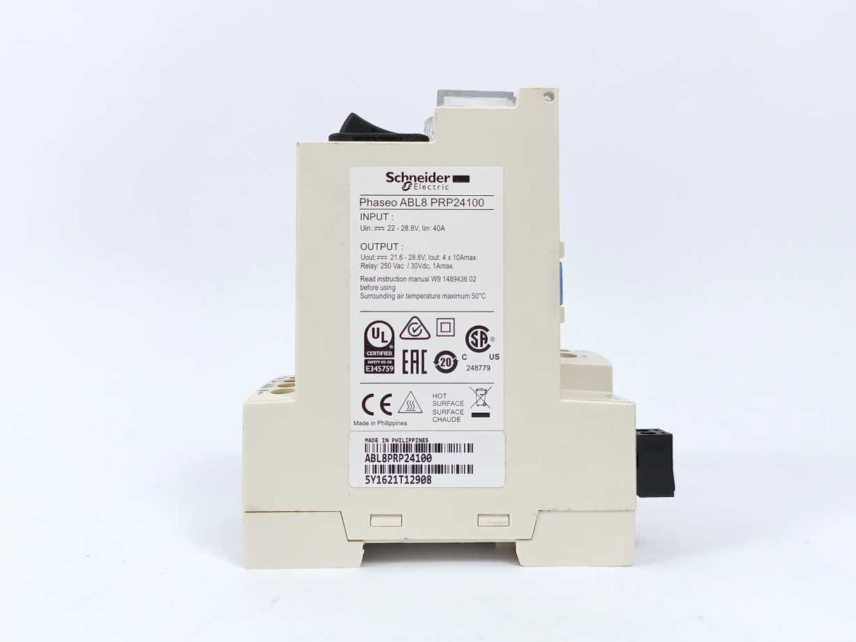 Schneider Electric ABL8PRP24100 Phaseo Electronic protection module