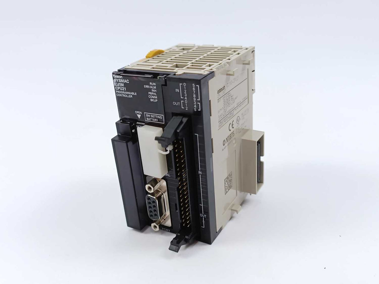 OMRON CJ1M-CPU21 CPU Unit 24VDC Ver. 3.0, CJ1W-TER01