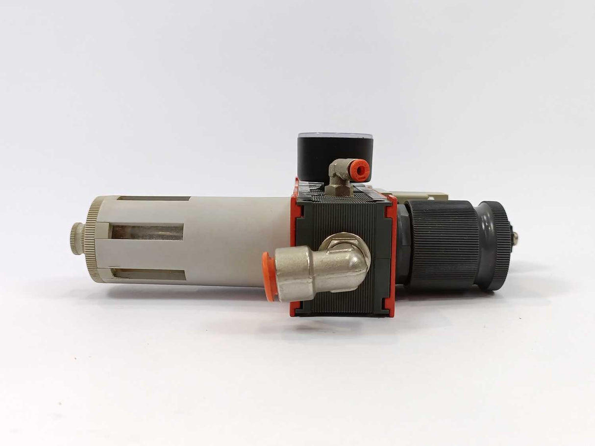 METAL WORK PNEUMATIC FR100-20 Filter Regulator W/ V3V100 + PA100 + VAP100