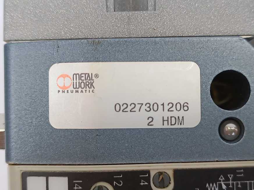 METAL WORK PNEUMATIC 0292107006 Multimatch Electro-Pneumatic Command + B&R