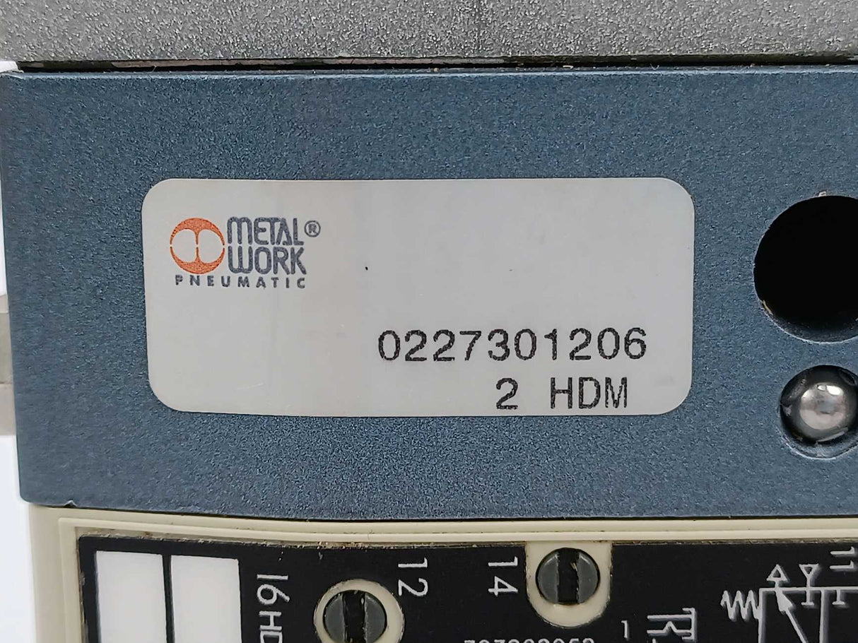 METAL WORK PNEUMATIC 02928111000 Multimatch Electro-Pneumatic Command + B&R