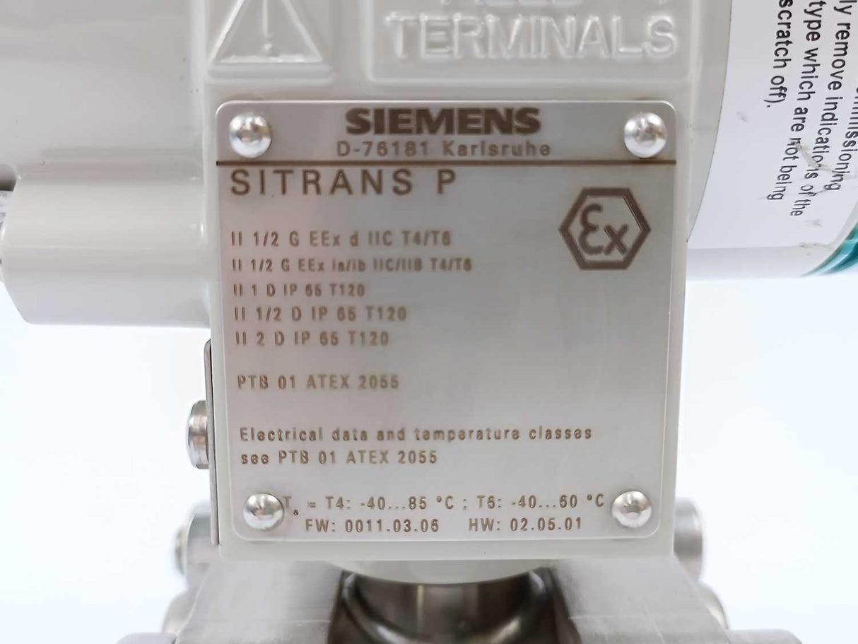 Siemens 7MF 4433-1EA22-2RB1 SITRANS P Transmitter