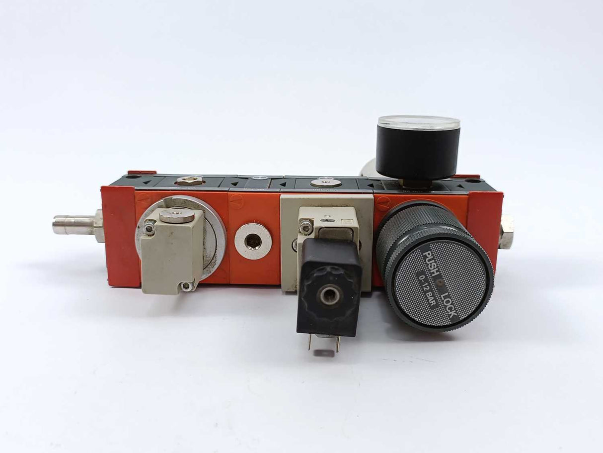 METAL WORK PNEUMATIC FR100-20 Filter Regulator W/ V3V100 + PA100 + VAP100