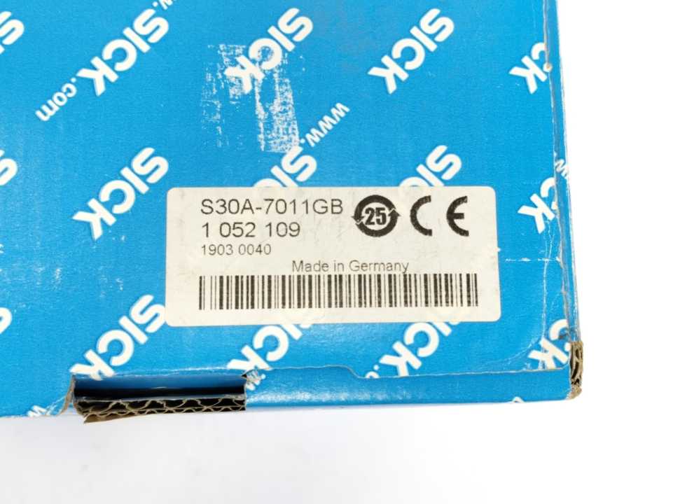 SICK 1052109 S30A-7011GB