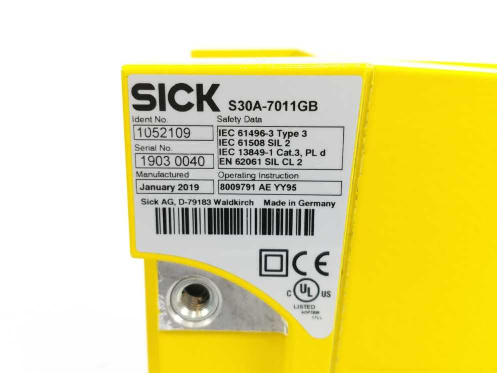 SICK 1052109 S30A-7011GB