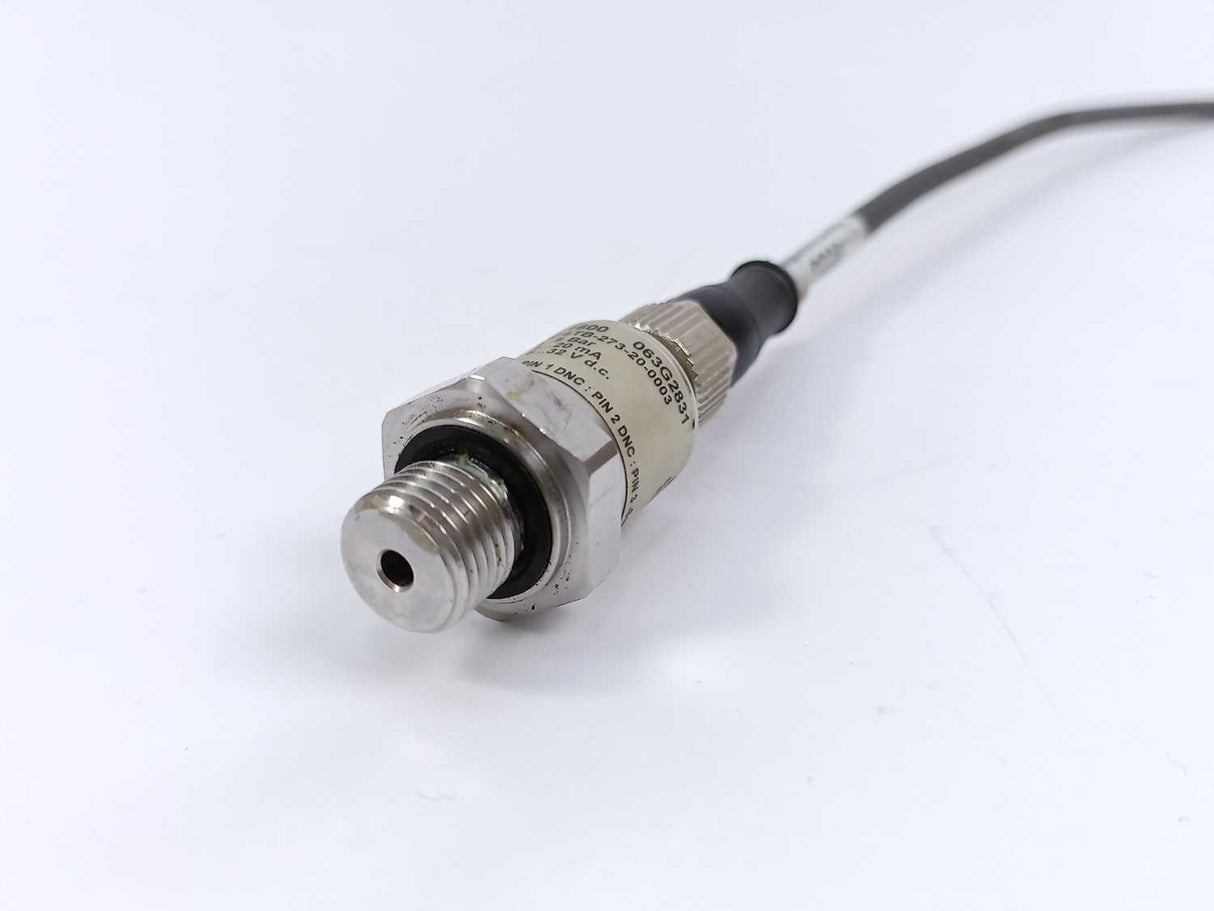 Danfoss 063G2831 Pressure Transmitter MBS 1600, 0-6bar, 0-87psi