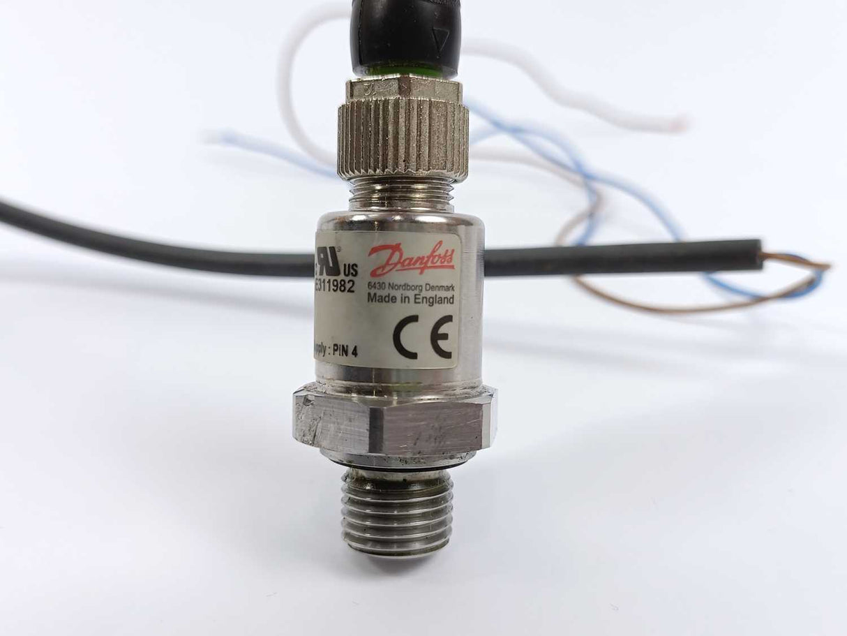 Danfoss 063G2831 Pressure Transmitter MBS 1600, 0-6bar, 0-87psi