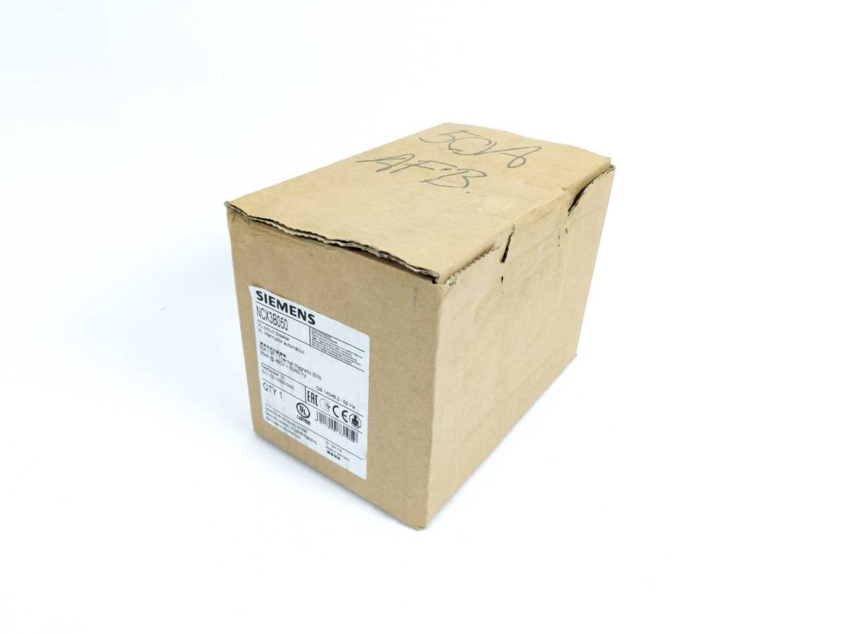 Siemens NCX3B050 VL Circuit Breaker NCGA