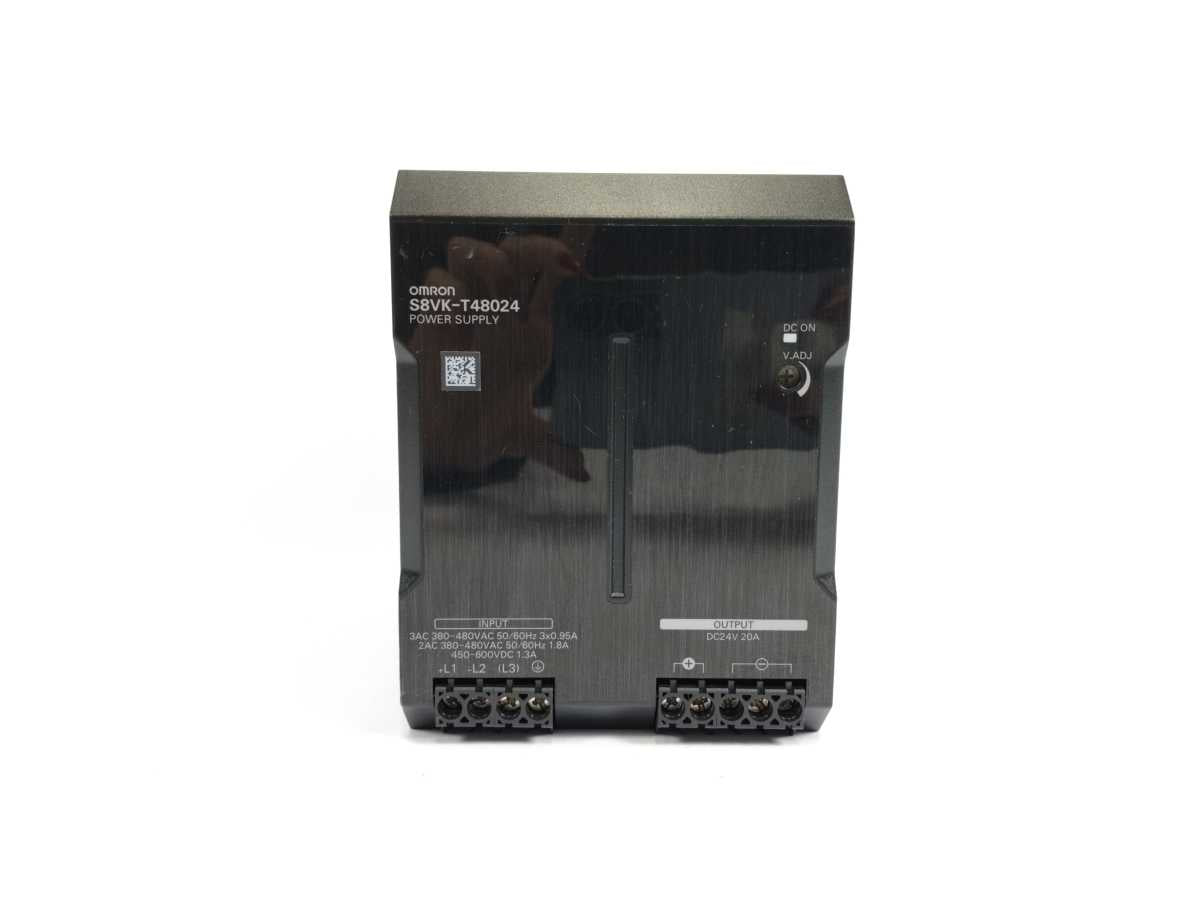 OMRON S8VK-T48024 Power Supply 24VDC 20A 480W