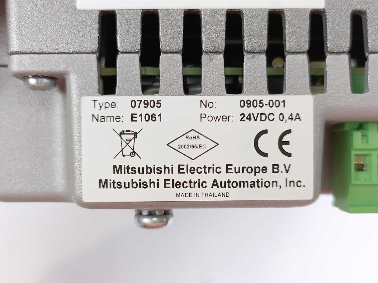 Mitsubishi E1061 Operator Panel
