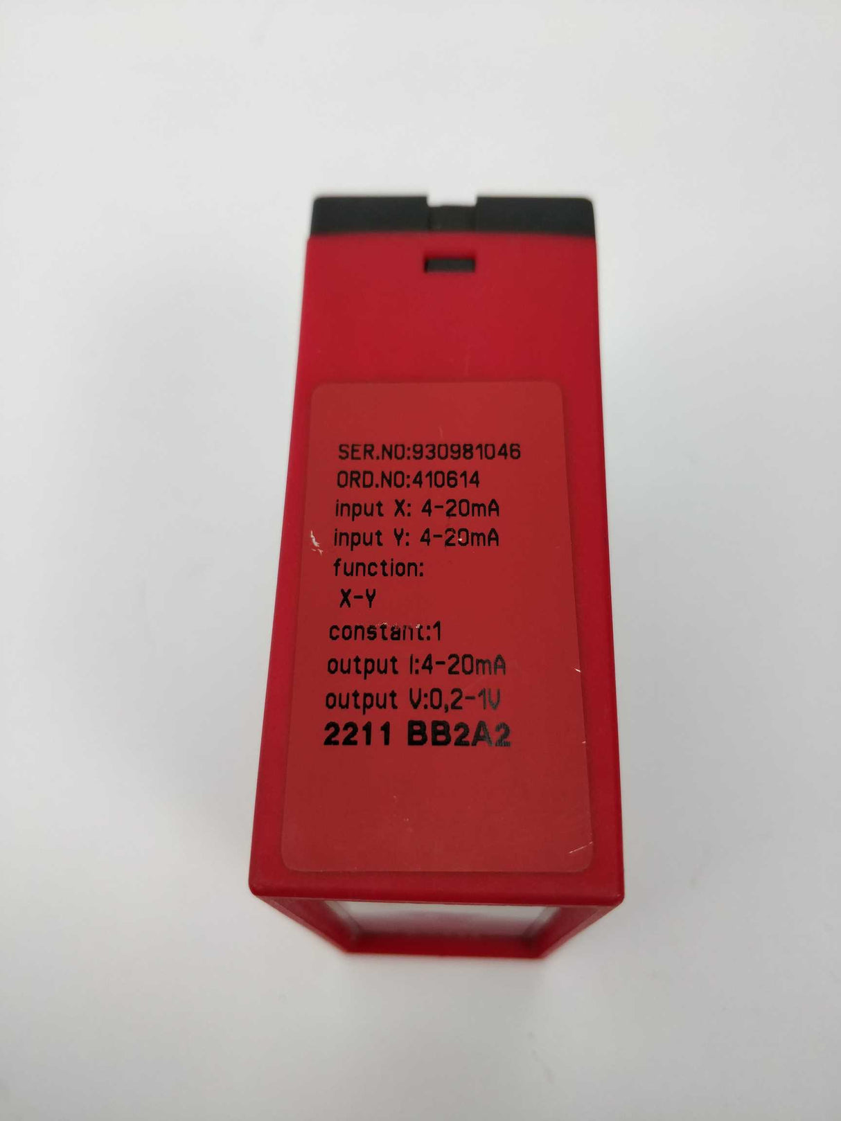 PR Electronics 2211 BB2A2 Analog Calculator