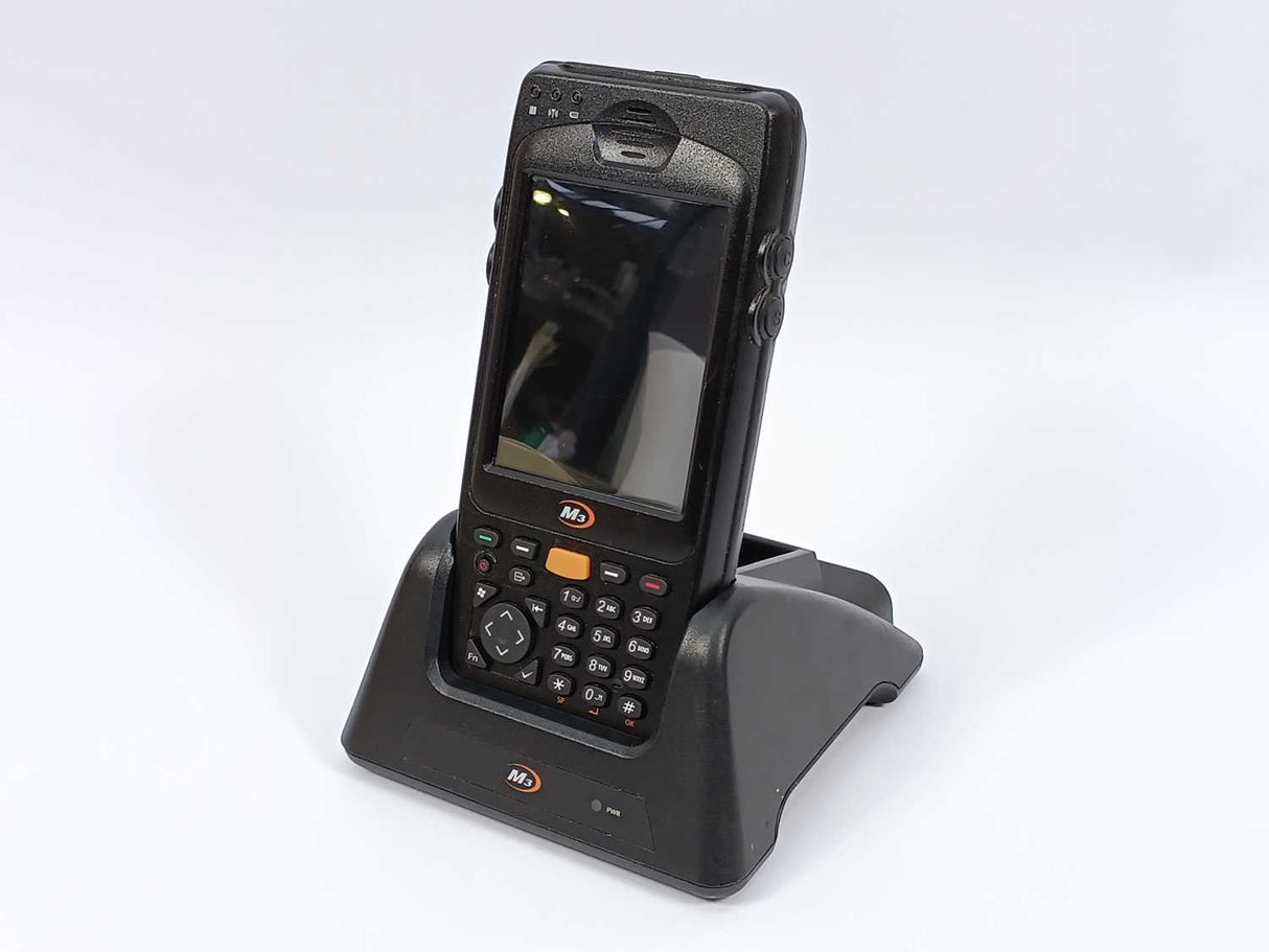 M3 Mobile Co. U7XM3ORANGE Portable Data Collection Terminal w/ Docking Cradle