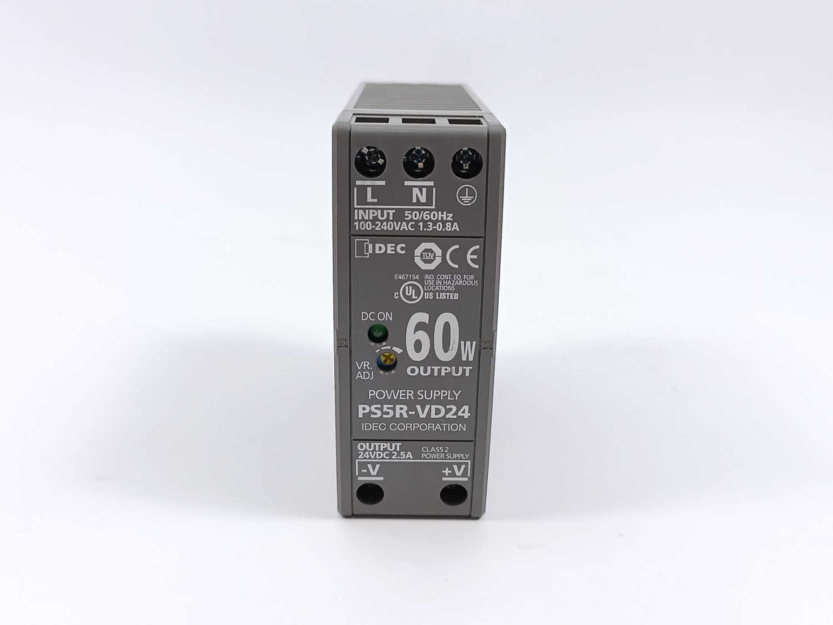 Idec PS5R-VD24 Power Supply, 24V 2.5A