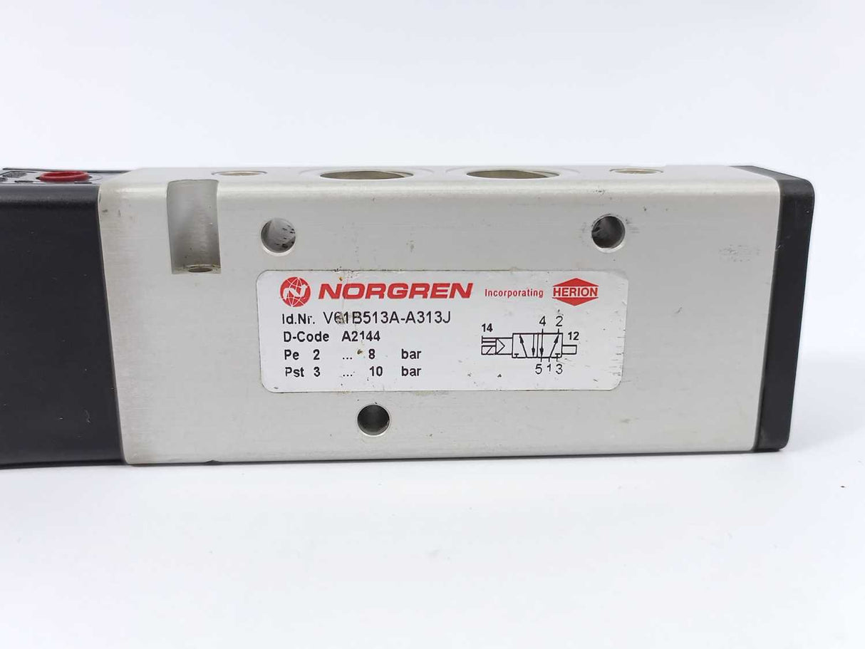 NORGREN V61B513A-A313J Solenoid Valve w/ 13J
