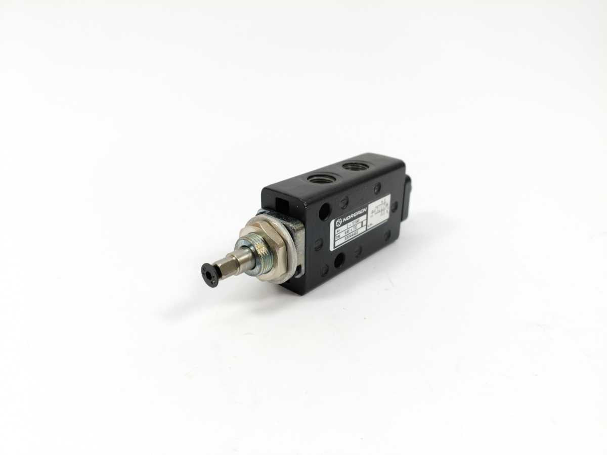 NORGREN X3044402 Super X Manually Actuated Valve, G1/8, 5/2