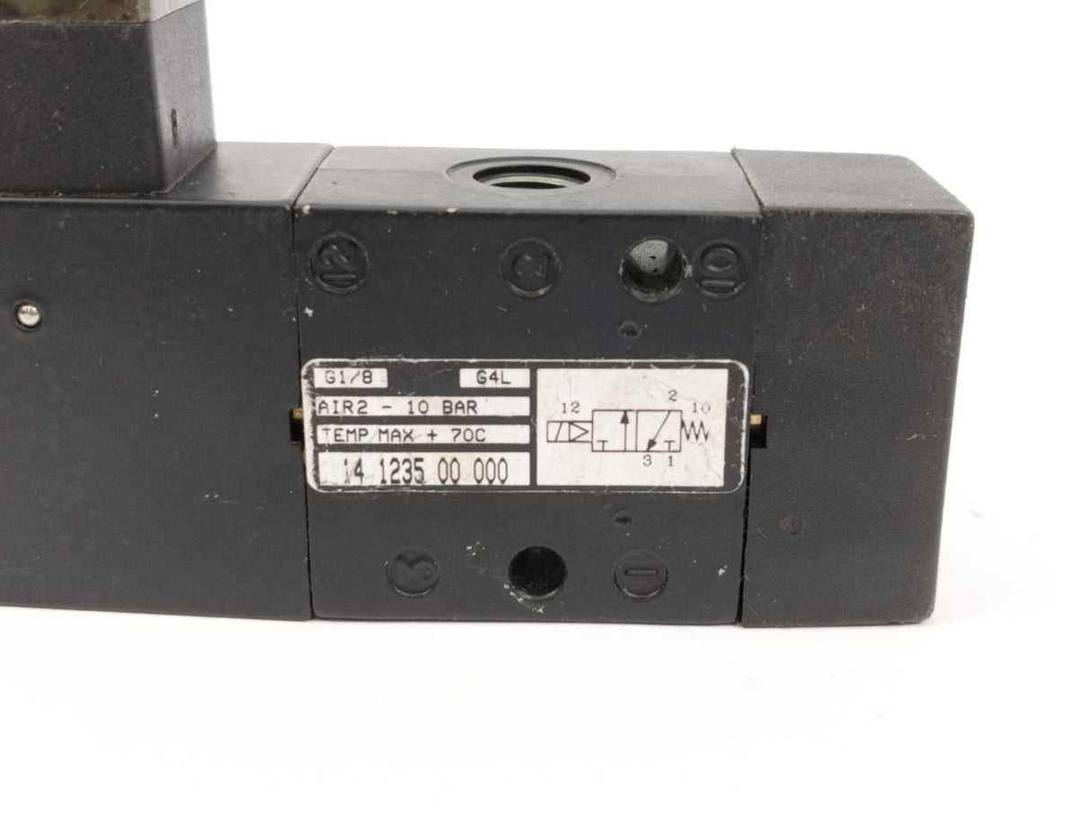NORGREN 14 1235 00 000 G1/8 Single Solenoid Valve, AIR2 - 10 Bar