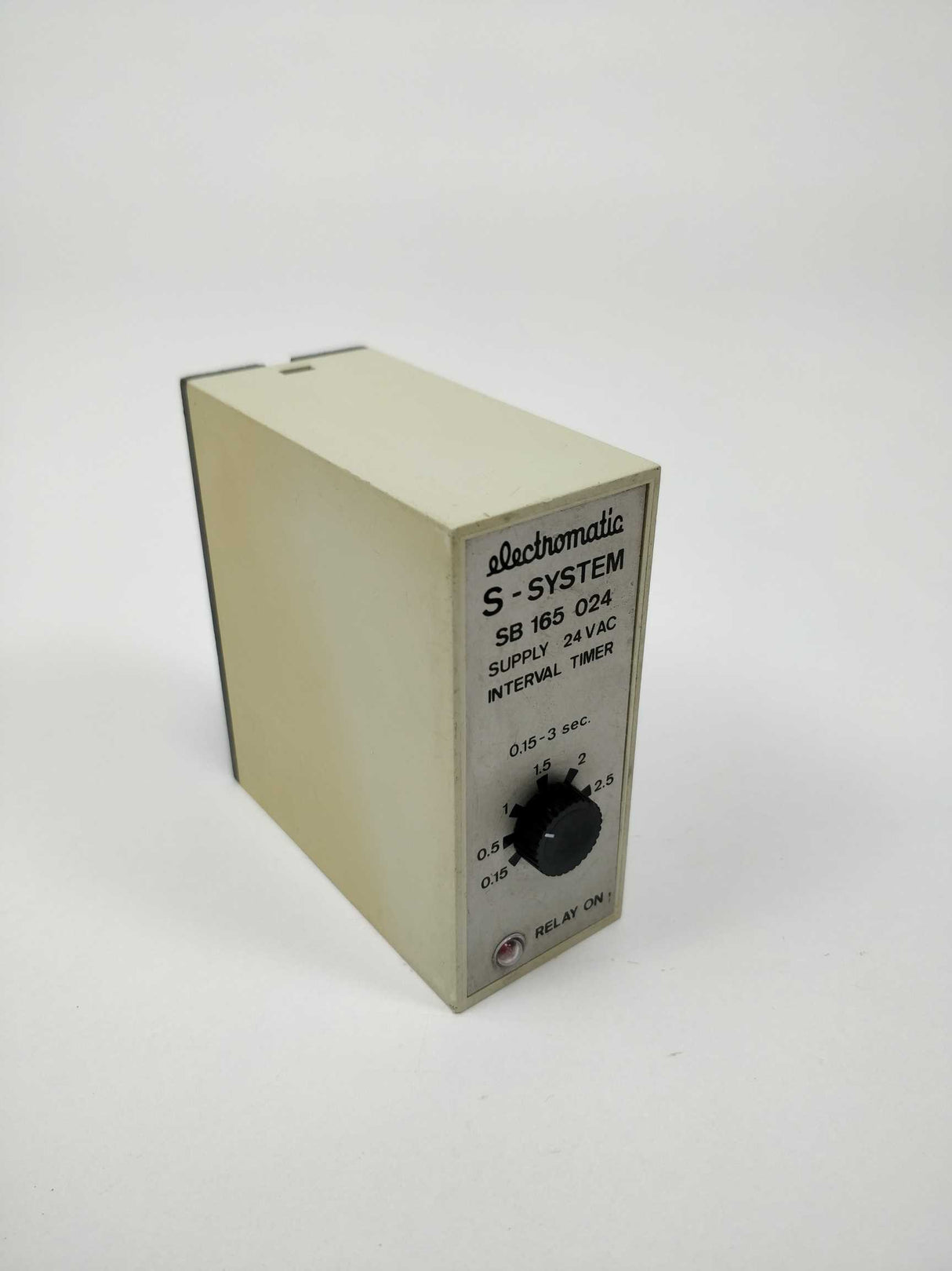 Electromatic SB 165 024 S-system Interval timer 0.15-3sec.