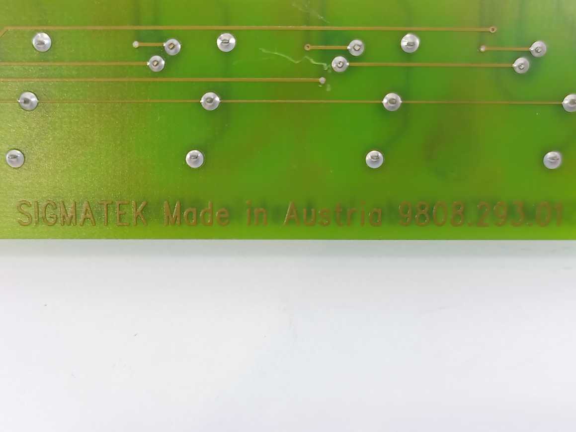 Sigmatek 9808.293.01 Keypad Board