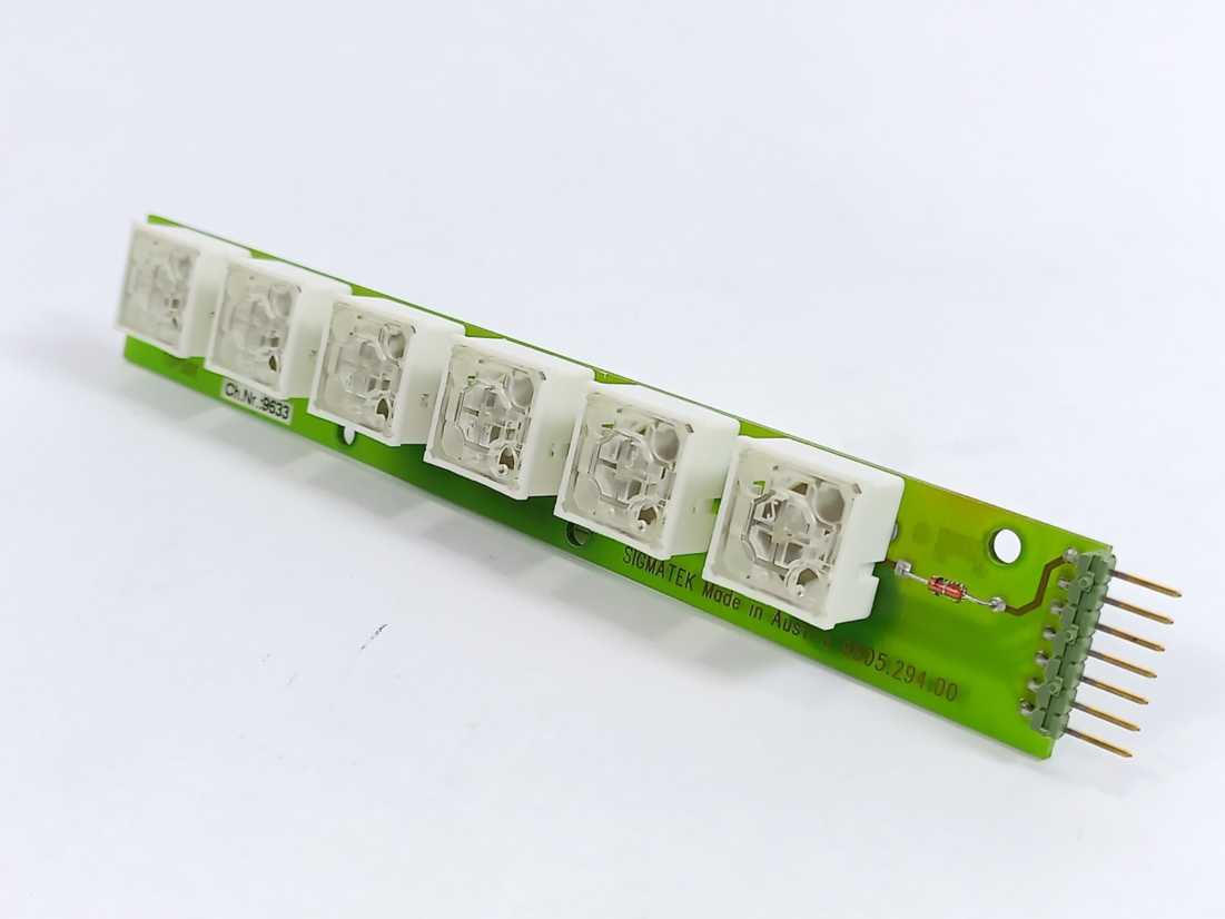 Sigmatek 9805.294.00 Keypad Board w/ 6 Buttons