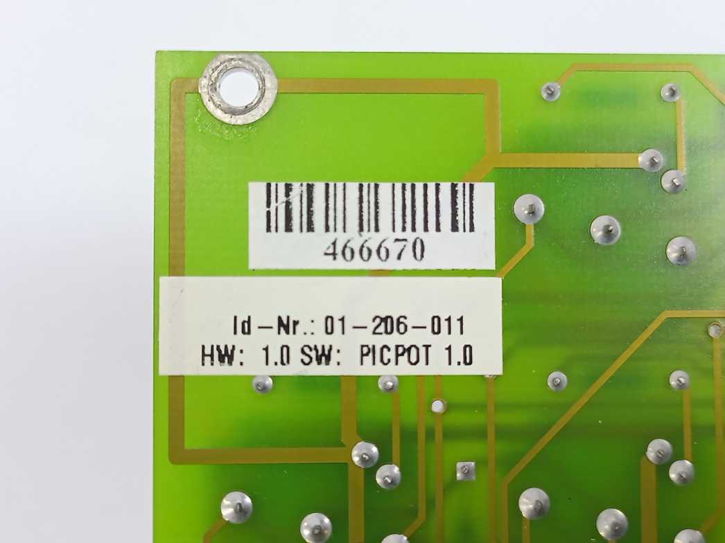 Sigmatek 9810.306.00 01-206-011 Keypad Board w/ 25 Buttons