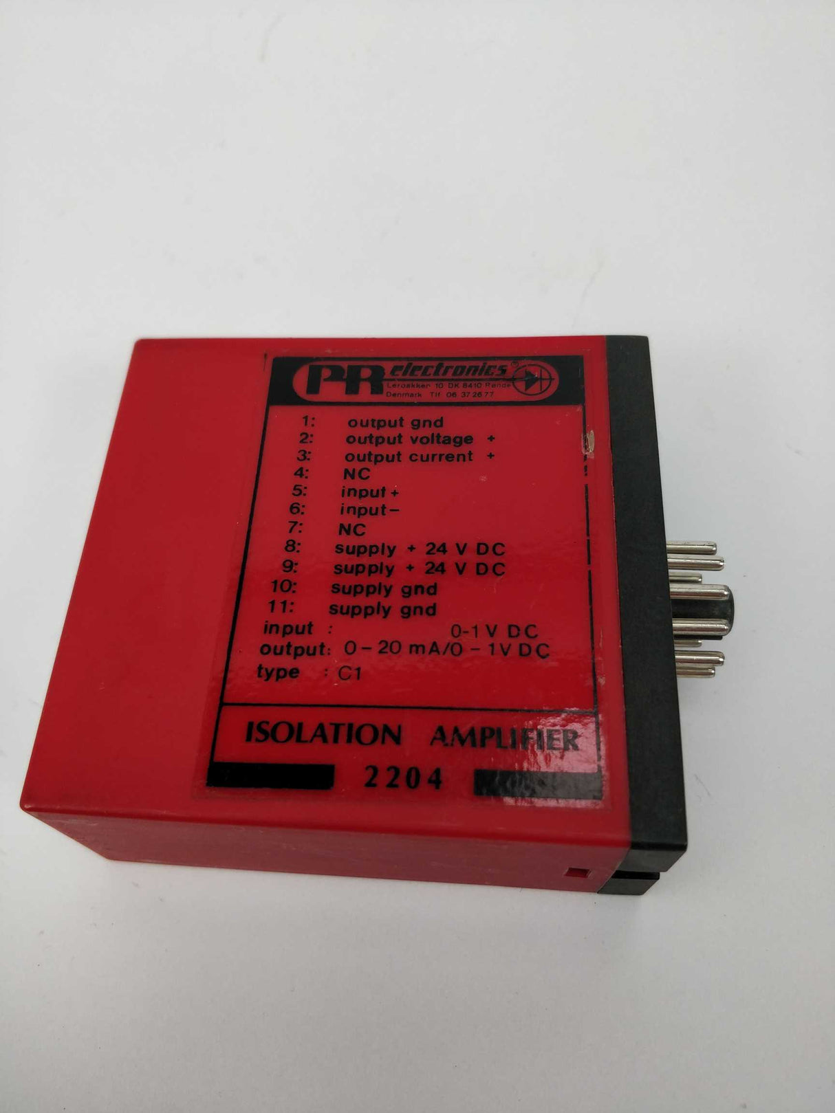 PR Electronics 2204 C1 Isolation Amplifier