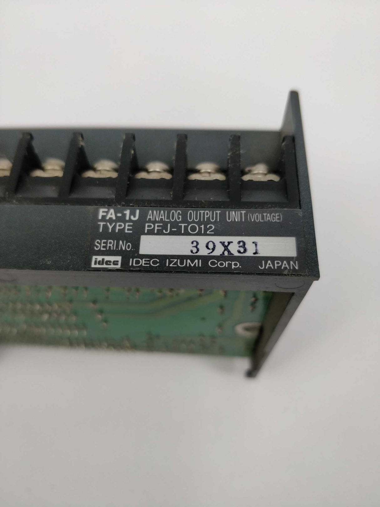Idec PFJ-TO12 FA-1J analog output unit